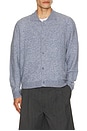 view 1 of 4 Archive Knitted Cardigan in Heather Blue