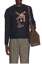 view 1 of 5 Miller Jacquard Jumper in Navy