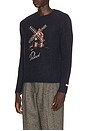 view 2 of 5 Miller Jacquard Jumper in Navy