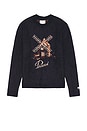 view 6 of 5 Miller Jacquard Jumper in Navy