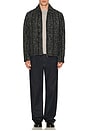 view 3 of 5 Ingelo Zip Wool Boxy Jacket in Black