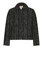 view 4 of 5 Ingelo Zip Wool Boxy Jacket in Black