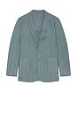 view 4 of 4 Lyocell Regular Blazer in Slate Blue