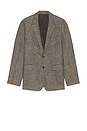 view 5 of 4 Wilde Birdseye Regular Blazer in Brown