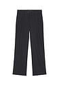 view 6 of 5 Pleated Leg Trousers in Navy