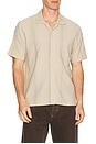 view 1 of 4 Leland Cuban Shirt in Ecru