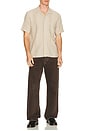 view 3 of 4 Leland Cuban Shirt in Ecru