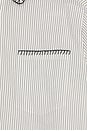 view 5 of 5 Index Stripe Pearce Shirt in Ecru