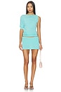 view 6 of 6 Kylie Mini Skort in Aqua