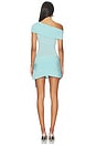 view 3 of 3 Amelia Bandeau Romper in Pale Aqua