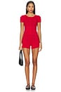 view 4 of 4 Marie Knit Polo Top in Jam