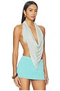 view 2 of 4 Blanche Halter Top in Mist