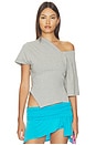 view 1 of 5 Nico Top in Grey Marl