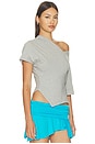 view 2 of 5 Nico Top in Grey Marl