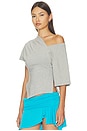 view 4 of 5 Nico Top in Grey Marl