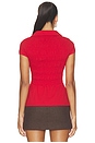 view 4 of 4 Ferdinand Polo Top in Tomato