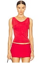 view 1 of 4 Kylie Top in Tomato