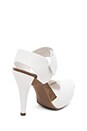 view 4 of 5 Peony Heel in White Cervo