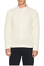 view 3 of 4 Cove Crew Neck Jumper in White