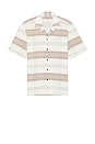 view 1 of 5 Quay Cuban Collar Shirt in White Grid