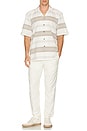 view 5 of 5 Quay Cuban Collar Shirt in White Grid