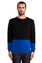 view 1 of 5 Elmdale Color Block Jumper in Black