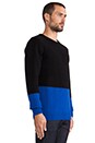 view 2 of 5 Elmdale Color Block Jumper in Black