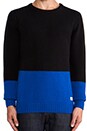 view 4 of 5 Elmdale Color Block Jumper in Black