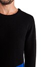view 5 of 5 Elmdale Color Block Jumper in Black