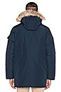 view 4 of 5 Hoosac Hooded Down Mountain Parka with Faux Fur in Navy