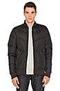 view 1 of 5 Vanleer Down Insulated Bomber in Black