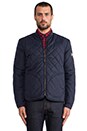 view 1 of 6 Landrum Quilted Jacket in Navy