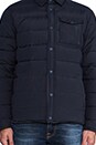 view 5 of 6 Eska Down Shirt Jacket in Navy