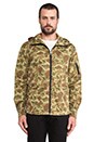 view 1 of 5 Braybrooke Hooded Zip Overshirt in Duck Camo
