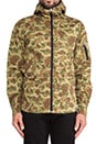 view 5 of 5 Braybrooke Hooded Zip Overshirt in Duck Camo