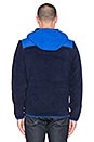 view 4 of 4 Carson Hooded Fleece Jacket in Navy