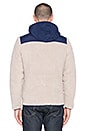 view 4 of 5 Carson Hooded Fleece Jacket in Tan