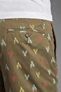 view 7 of 7 Ikat Print Short Margate Fit Short in Burnt Olive