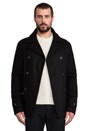 view 2 of 7 Peacoat in True Black