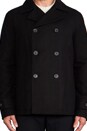 view 5 of 7 Peacoat in True Black