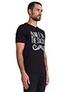 view 2 of 4 Blame It On The Stache Tee in True Black