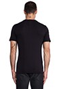 view 3 of 4 Blame It On The Stache Tee in True Black