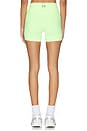 view 4 of 6 Signature 5 Inch Bike Short in Washed Lime