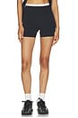 view 1 of 6 Rapid 5 Inch Bike Short in Black & White