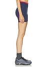 view 3 of 6 Rapid 5 Inch Bike Short in Dark Navy & Tomato