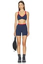 view 5 of 6 Rapid 5 Inch Bike Short in Dark Navy & Tomato