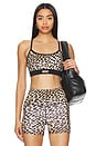 view 1 of 4 Power Move Sports Bra in Cheetah Print