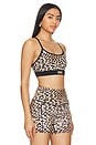 view 2 of 4 Power Move Sports Bra in Cheetah Print