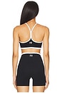 view 3 of 4 Fundamental Sports Bra in Black & Optic White