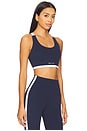 view 2 of 4 Highgate Sports Bra in Dark Navy & Optic White